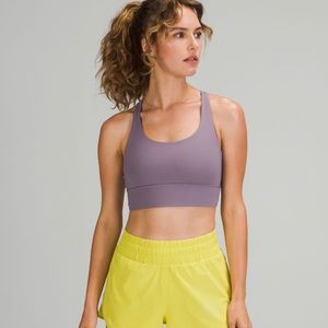 Lululemon Energy Bra Long Line Dusky Lavender